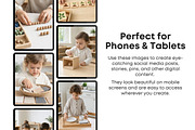 Montessori Play Stock Photo, a School & Education Photo by Selenique Studio (Thumbnail 5 of 11)