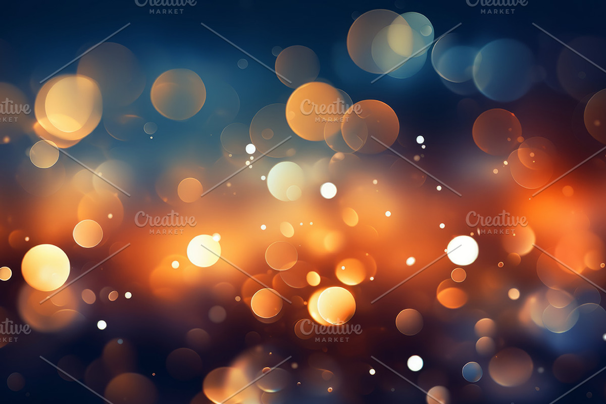 Bokeh lights. 46 images, an Abstract Photo by Handmadefont (Photo 3 of 11)