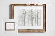 Wooden frame mockup close up, a Household Mockup by Artjafara (Thumbnail 2 of 5)