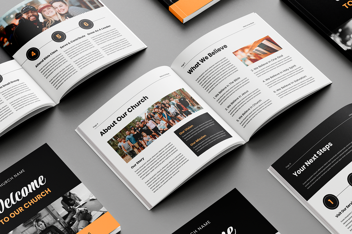 Church Information Brochure, a Brochure Template by Leaflove (Photo 8 of 9)