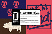 Distressed Stamp Effects, a Preset Add-On by Quiver Supply Co. (Thumbnail 1 of 4)