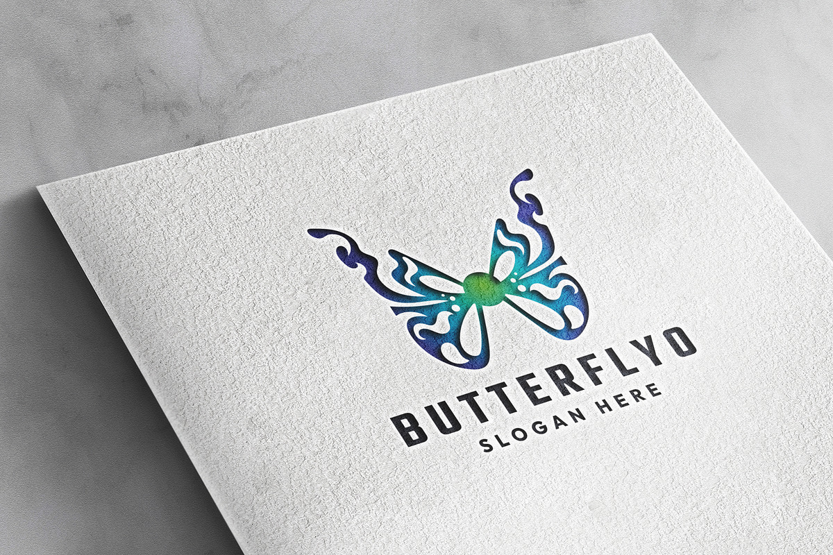 Butterfly Welness And Spa Center Log, a Branding & Logo Template by Design_Planet (Photo 5 of 5)
