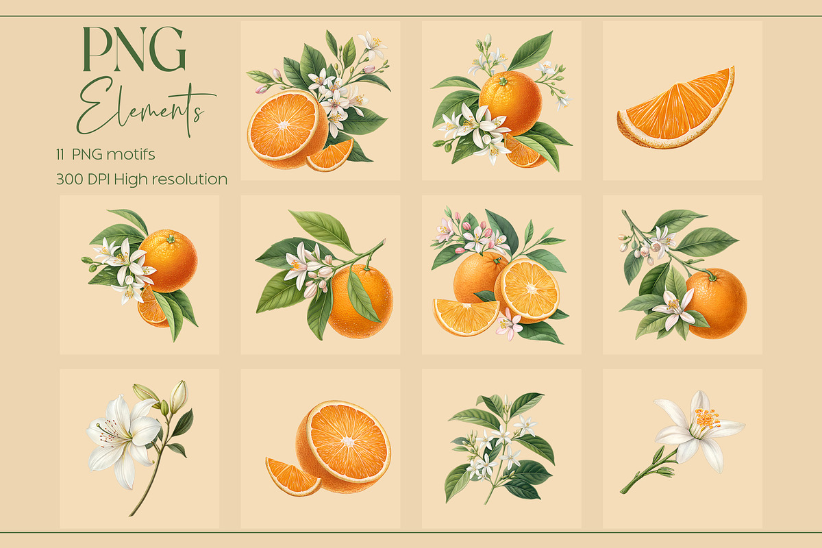 ORANGEDELIGHT Seamless Pattern Print, a Pattern Graphic by Fabrivo (Photo 6 of 10)