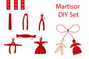 DIY Martisor Craft Set
