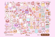 Too Cute to Spook – Pastel Halloween, a Seasonal Illustration by Huxmay (Thumbnail 2 of 7)