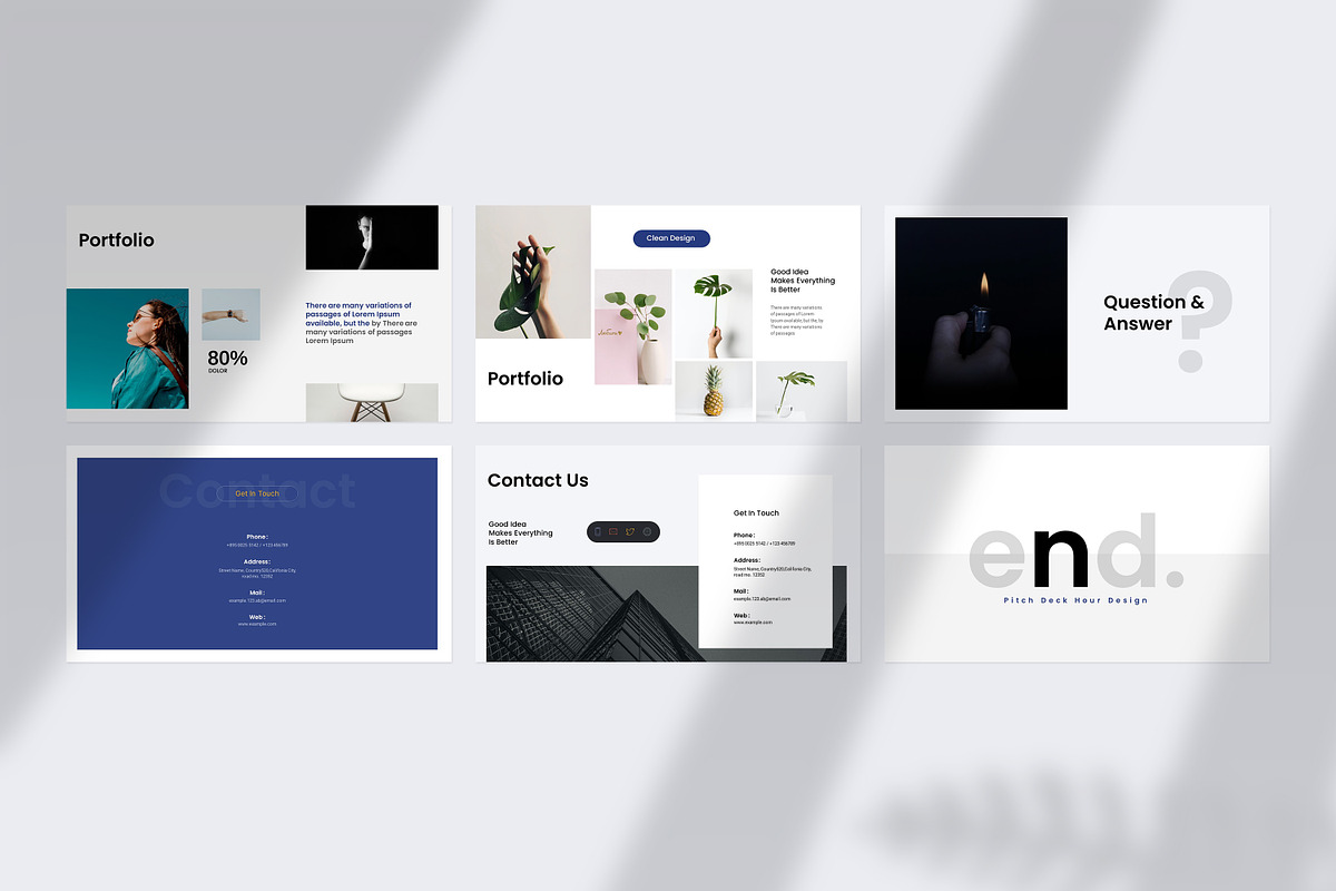 Business Pitch Deck Template, a Presentation Template by slidestock55 (Photo 16 of 16)
