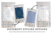 Modern French Toile DIY Wedding Set, a Stationery Template by Belle Measure (Thumbnail 7 of 10)
