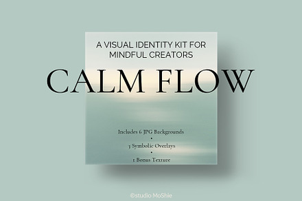CALM FLOW – Wellness Brand Kit