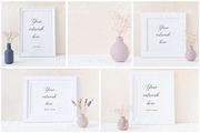 Frame mockup bundle - 8x10'' A4, a Print Template by L'Aura Studio (Thumbnail 4 of 9)