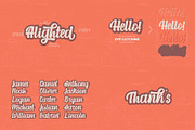 Alexandria Script Layered Fonts, a Script Font by Debut Studio (Thumbnail 15 of 15)