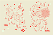 Thai Food Vector Illustrations, a Food Illustration by TheFoodAtlas (Thumbnail 5 of 19)
