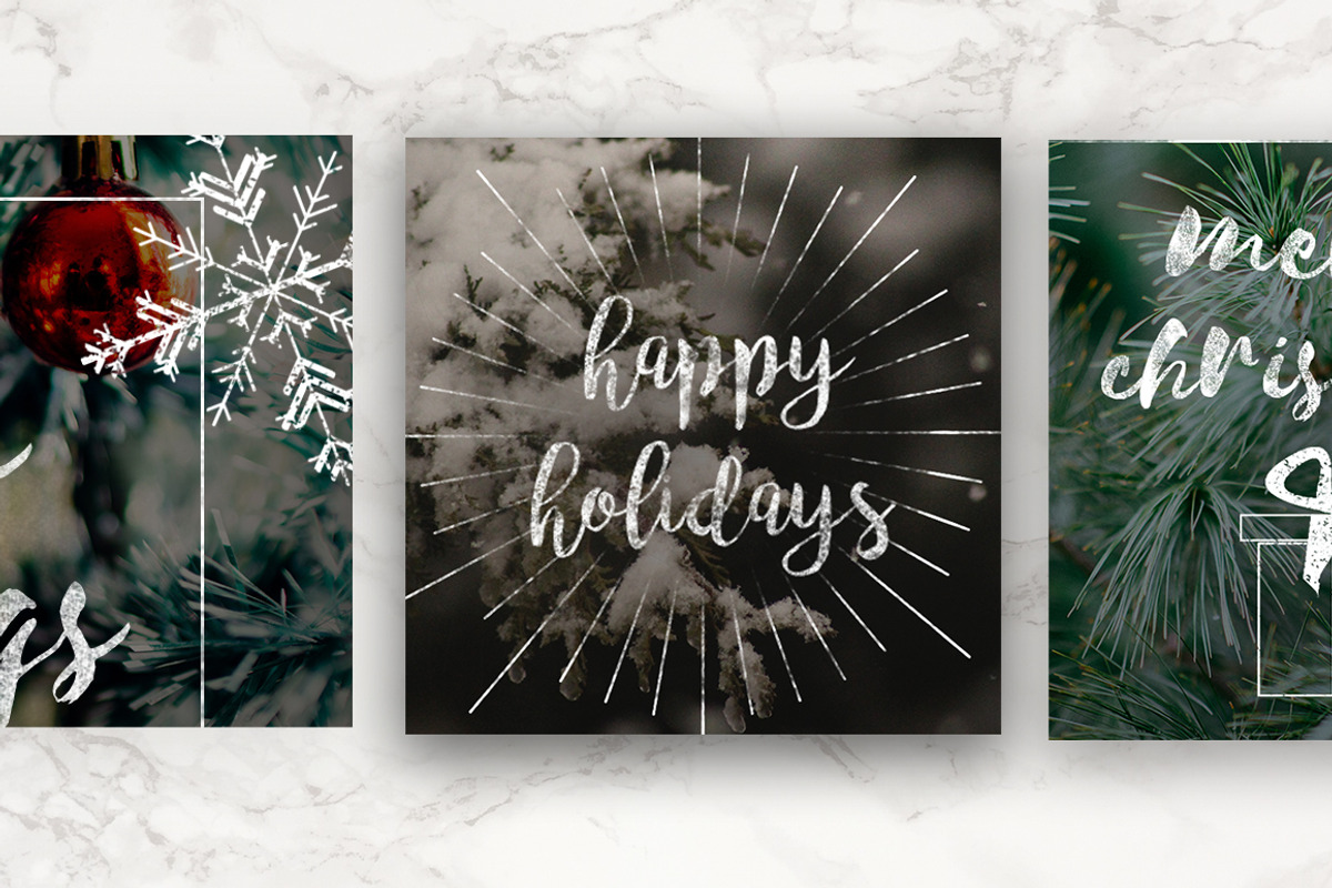 Vintage Christmas Photo Overlays, a Templates & Theme by Aloha Philly (Photo 2 of 17)