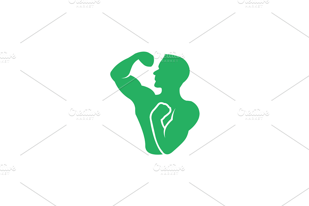20 Logo Fitness Gym Templates Bundle, a Branding & Logo Template by Friendesigns (Photo 8 of 21)