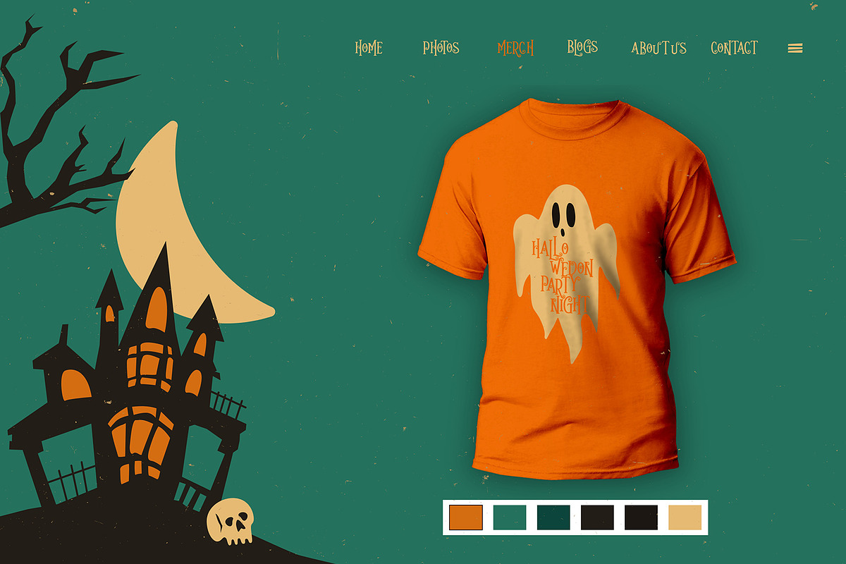Hallowedon - Scary typeface, a Font by Bentype Studio (Photo 2 of 8)
