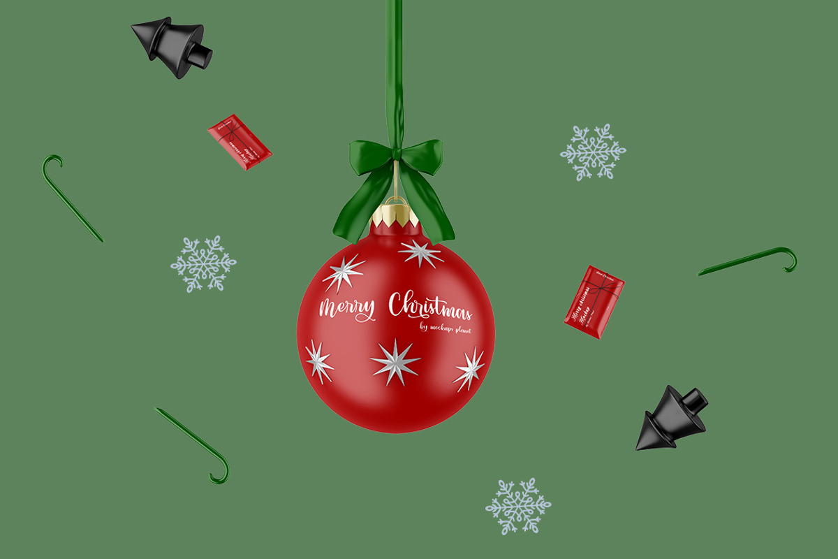 Christmas Ball Mockups, a Mockup by Mockups Planet (Photo 5 of 5)