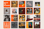70s BACK TO SCHOOL - Instagram kit, a Social Media Template by Ratatap! (Thumbnail 5 of 7)