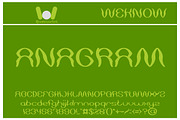psychedelic font, a Font by weknow (Thumbnail 2 of 5)