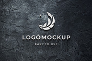 3D wall Logo Mockup Sign, a Product Mockup by shaman (Thumbnail 1 of 6)