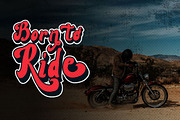 Lightning - A Bold Retro Font, a Script Font by Graphiqa Studio (Thumbnail 5 of 11)