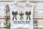 Jesus Made Her a Mama Camo Cross Bow, an Illustration by CraftArtStudio (Thumbnail 3 of 4)