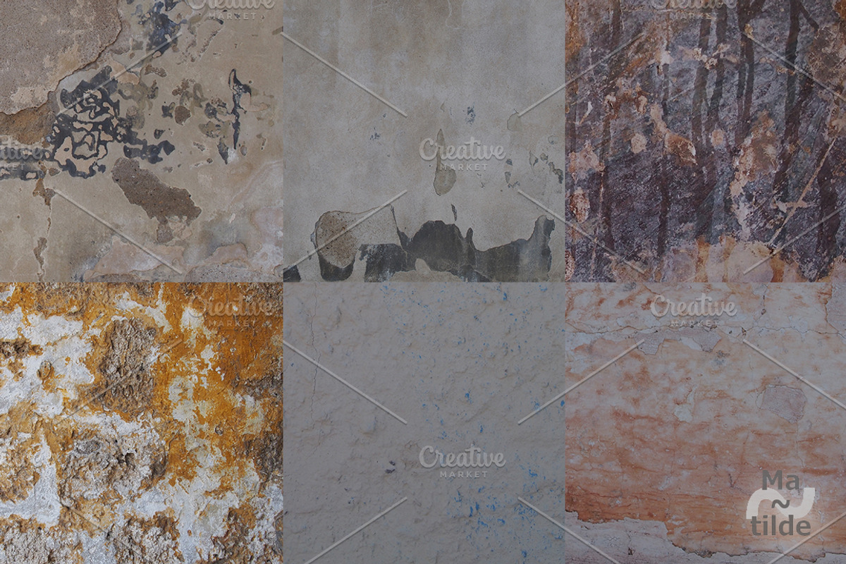 Chipped Walls, a Texture Graphic by MatildeGraphics (Photo 2 of 9)