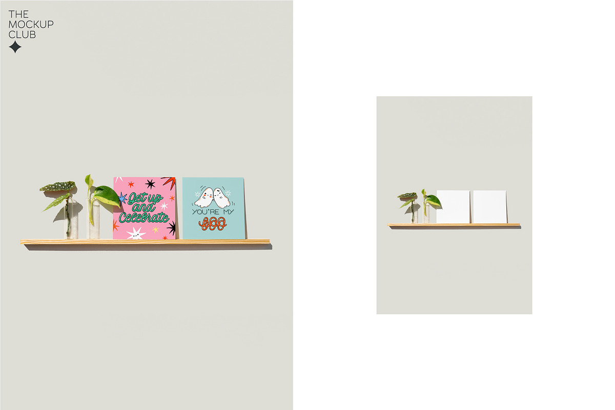 GREETING CARDS ON SHELVES MOCKUPS, a Product Mockup by MCKP*ME (Photo 11 of 17)