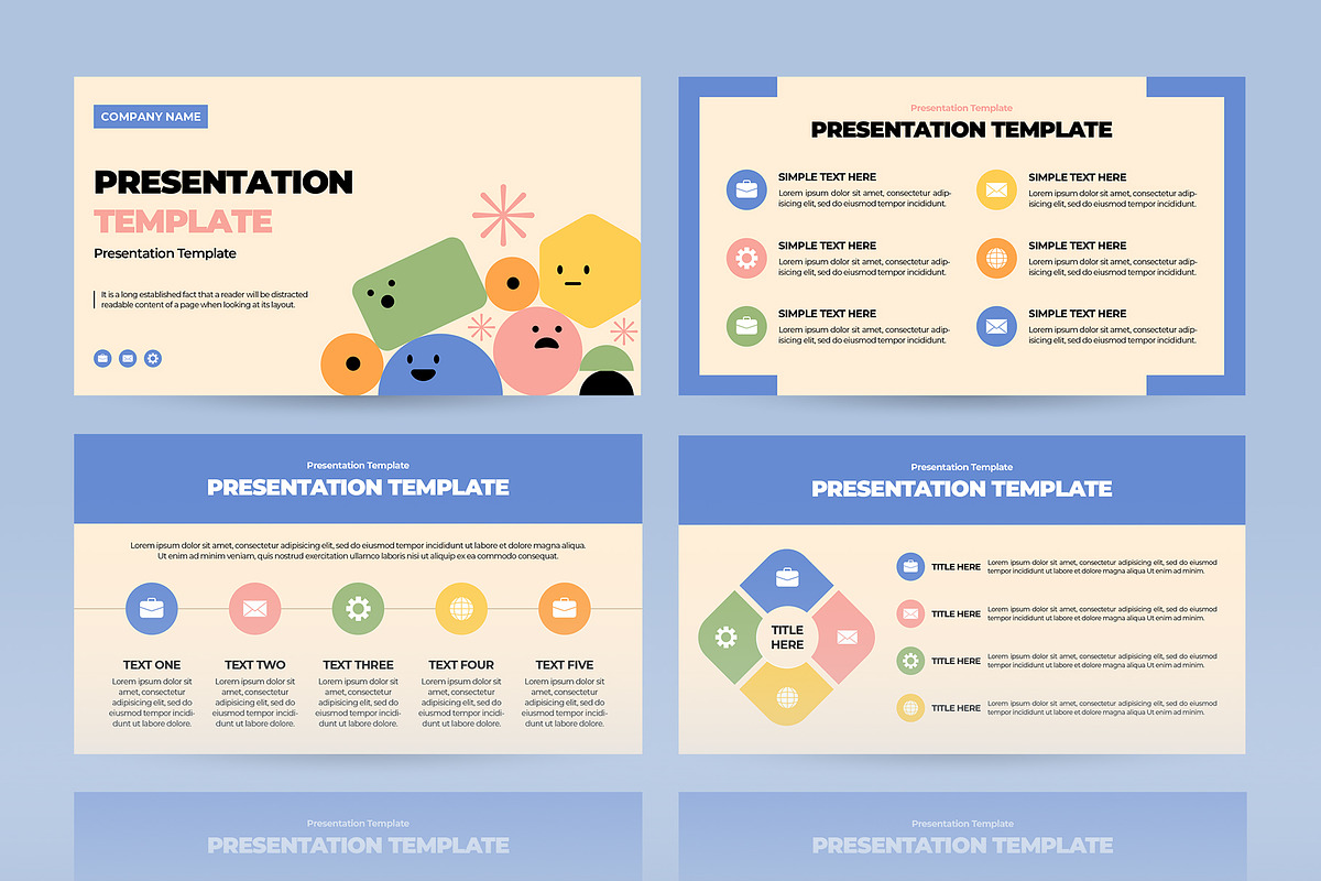 Business Plan PowerPoint Template, a Presentation Template by CreativeUP (Photo 5 of 6)