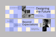 Pixel Style Linkedin Banner, a Social Media Template by Neermana (Thumbnail 2 of 4)