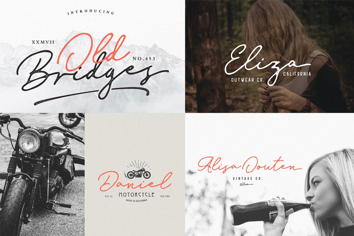 Font Bundle For Graphic Designers preview 7
