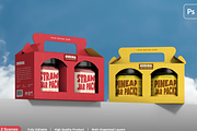 Jar and Box Mockup 2 Views, a Packaging Mockup by graphicsauce (Thumbnail 2 of 4)