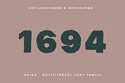 Kniga - Rugged Eroded Typeface, a Sans Serif Font by alpercakici (Thumbnail 14 of 19)