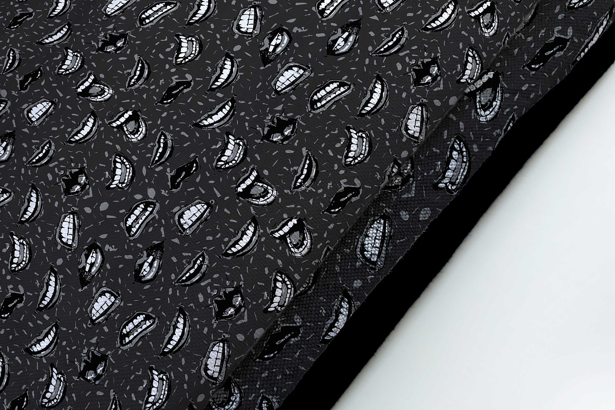unique mouth sketch, a Pattern Graphic by AAN Seamless Shop (Photo 3 of 3)