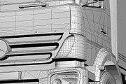 Commercial Truck Mercedes, a Cars & Vehicle 3D Model by Mechanik (Thumbnail 14 of 17)