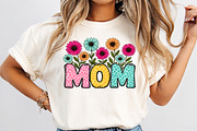 Retro Mom PNG, Mama Floral Flower De, an Illustration by Libby Wishes (Thumbnail 4 of 5)