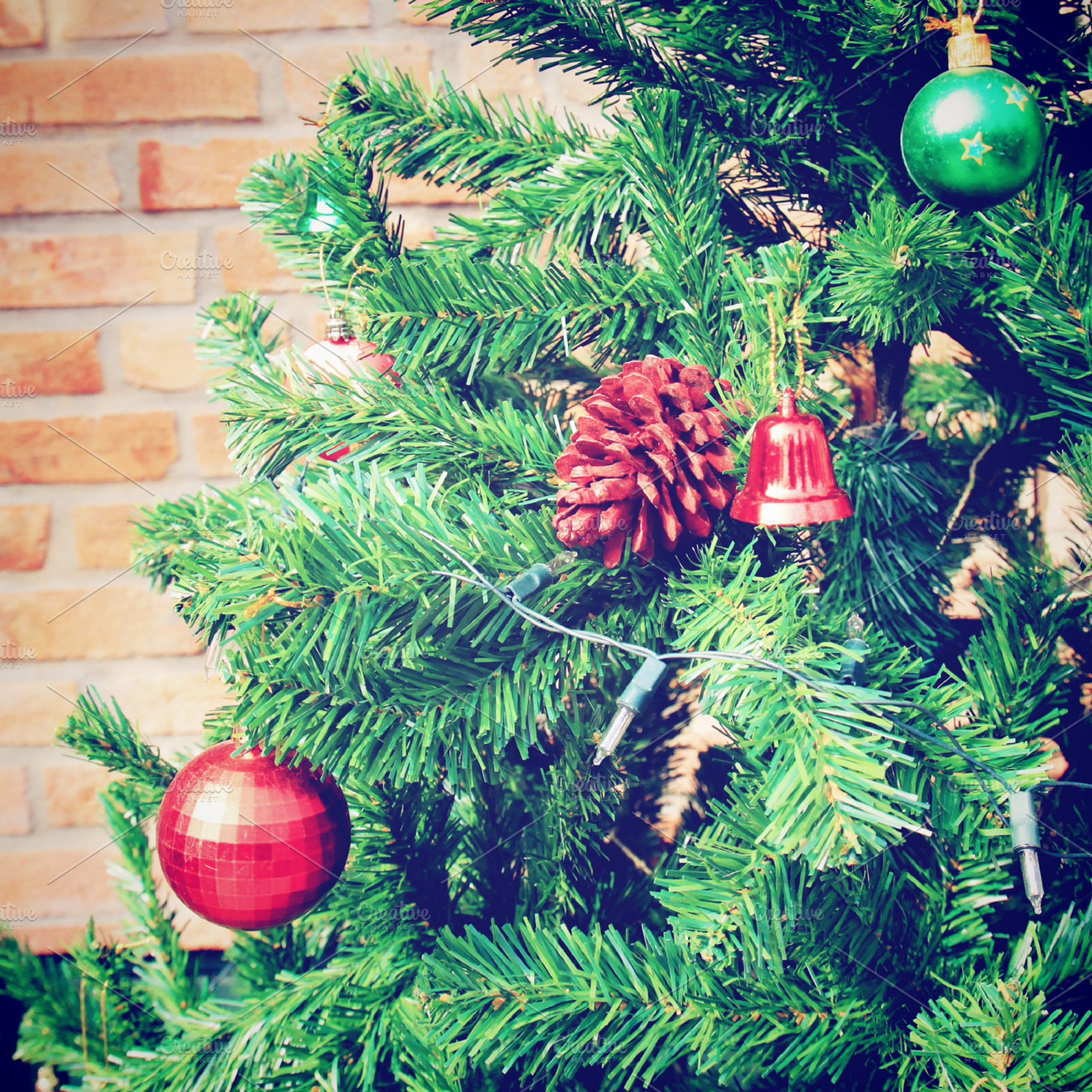 Christmas Tree Containing Holiday Tree And Ornament