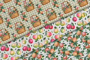 Watercolor Apple Garden Clipart, an Illustration by DiashaArt (Thumbnail 7 of 11)