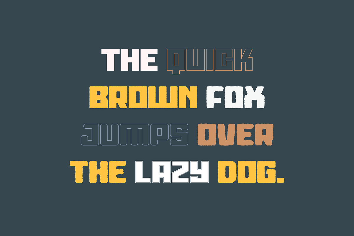 Roana Expressive Typeface