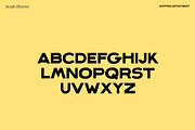 Shipping Department Extended Font, a Font by Noah Shreve (Thumbnail 3 of 3)