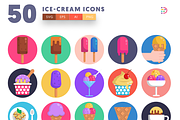 50 Ice-Cream Icons, an Icon by Dighital (Thumbnail 3 of 10)