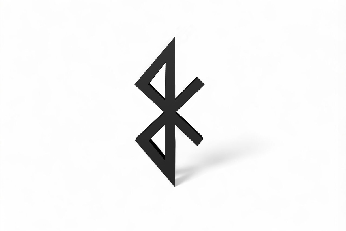 Bluetooth icon - 3d papercraft, a Print Template by PAPER amaze (Photo 1 of 3)