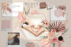 NUDES - Dried Boho Florals