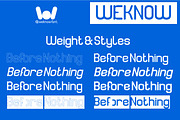 Before Nothing font, a Sans Serif Font by weknow (Thumbnail 7 of 8)