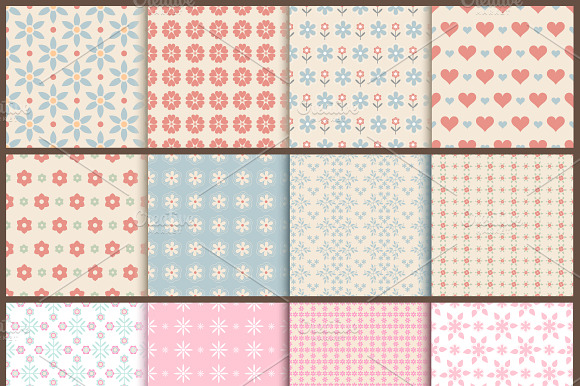 Flowers And Petals Patterns
