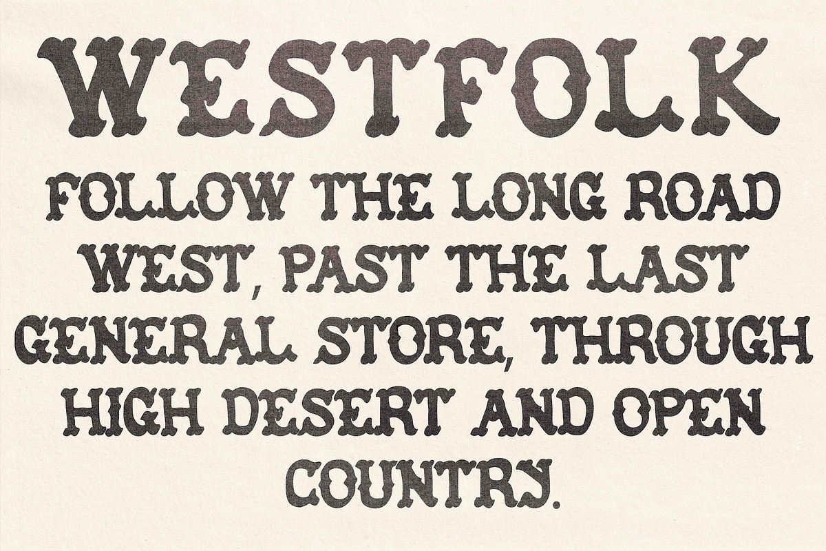 WestFolk | Hand Crafted Font, a Handwritten Font by Madeline ODonoghue Design (Photo 10 of 10)