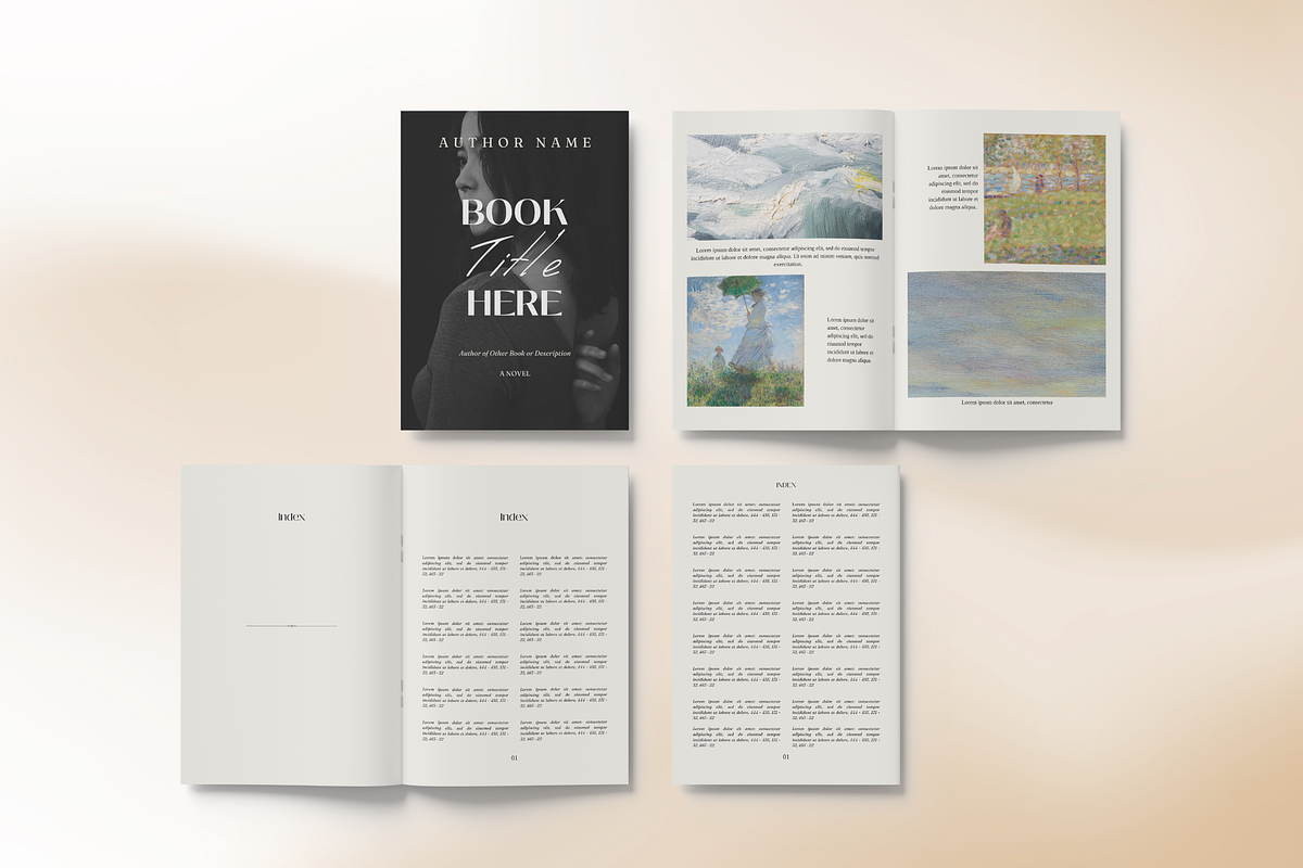 STILL | Chapter Book Canva Template preview 3