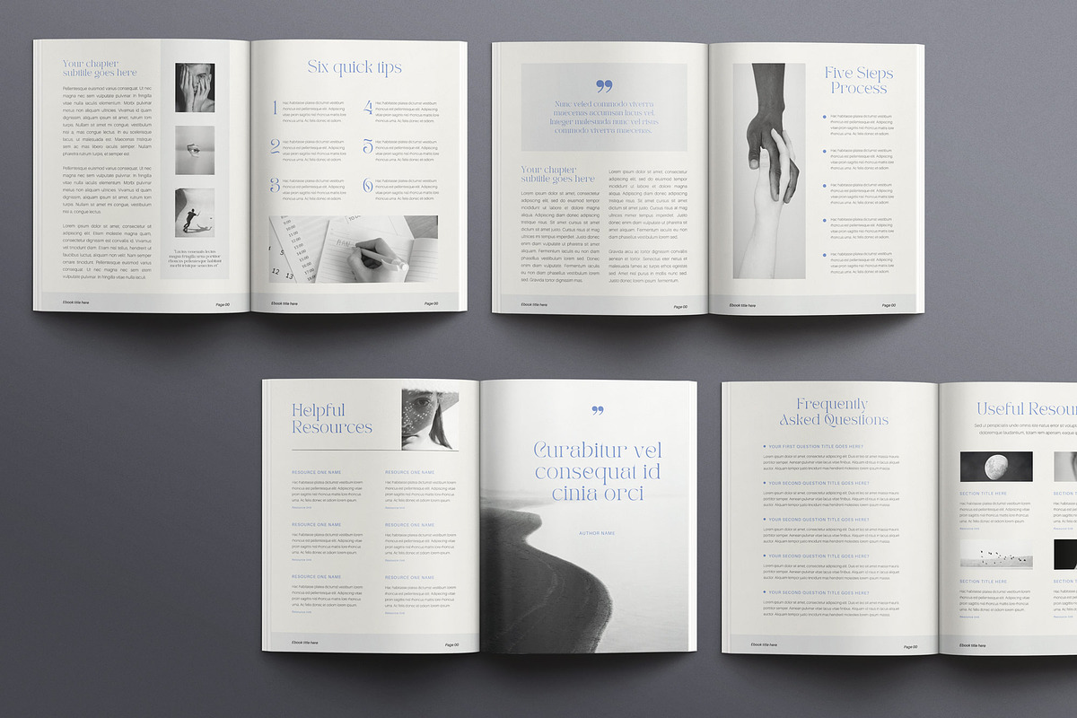 FLAWLESS | Ebook Canva Template, a Magazine Template by Sierra Creative Studio (Photo 7 of 14)