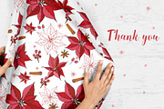 Christmas wreath creator and pattern, an Illustration by Jermolina Mockups (Thumbnail 8 of 8)