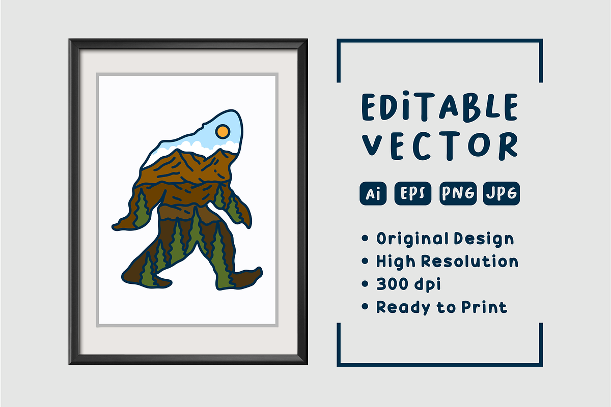 MONOLINE OUTDOORS ILLUSTRATION PACKS, an Illustration by Ngaula Std. (Photo 2 of 3)