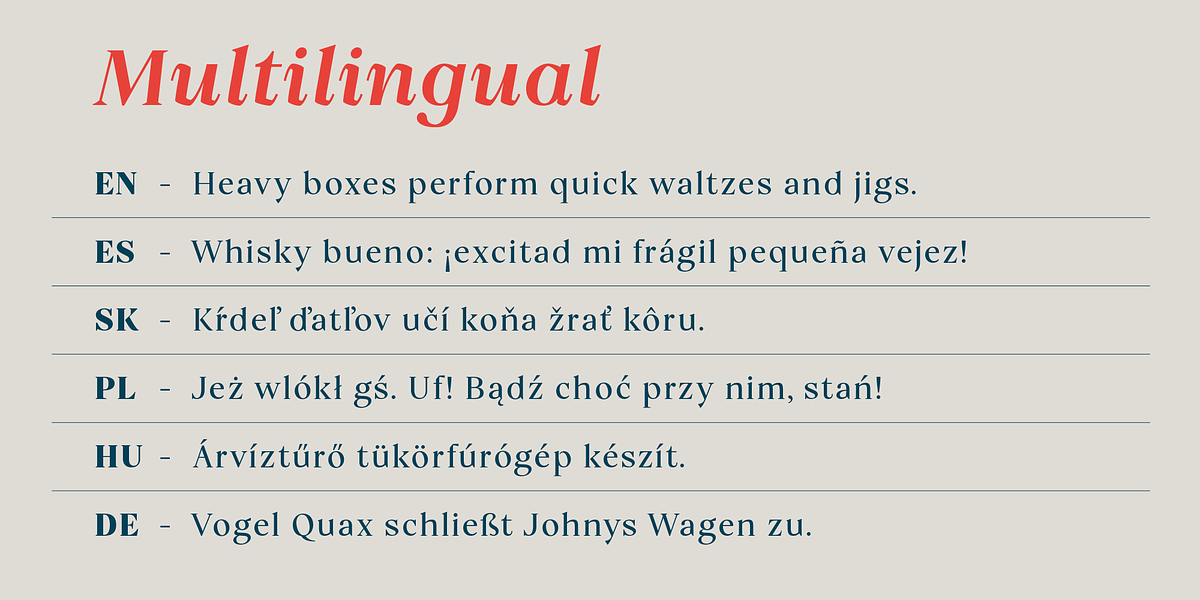 Vivala Marbod, a Serif Font by VivalaType (Photo 9 of 13)