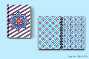 FLORAL SCANDINAVIAN SEAMLESS PATTERN, a Pattern Graphic by Une Affaire de Filles (Thumbnail 3 of 3)